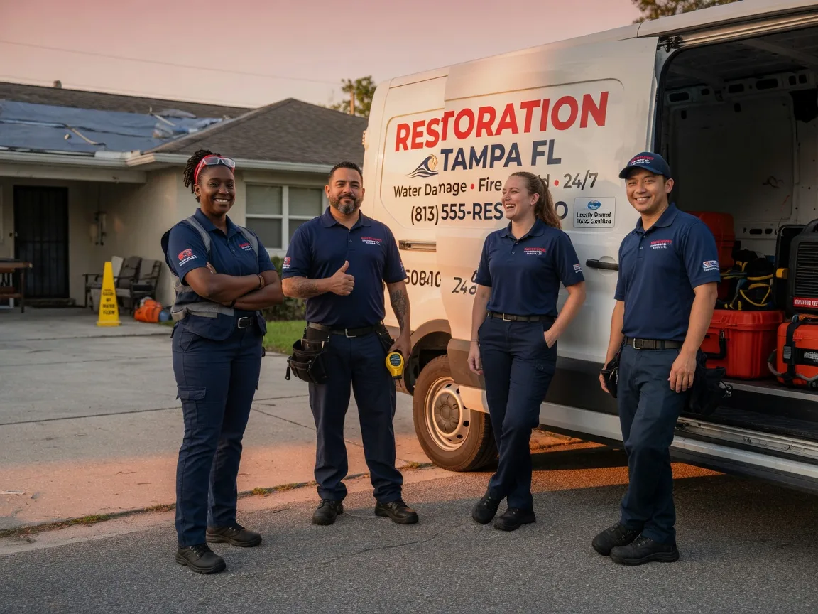 Water Damage Restoration company in Champaign, IL